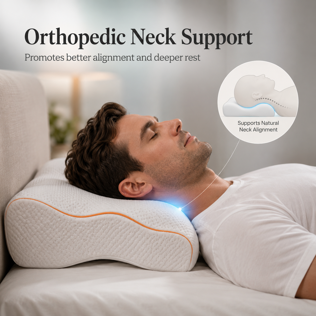 Butterfly Memory Foam Pillow
