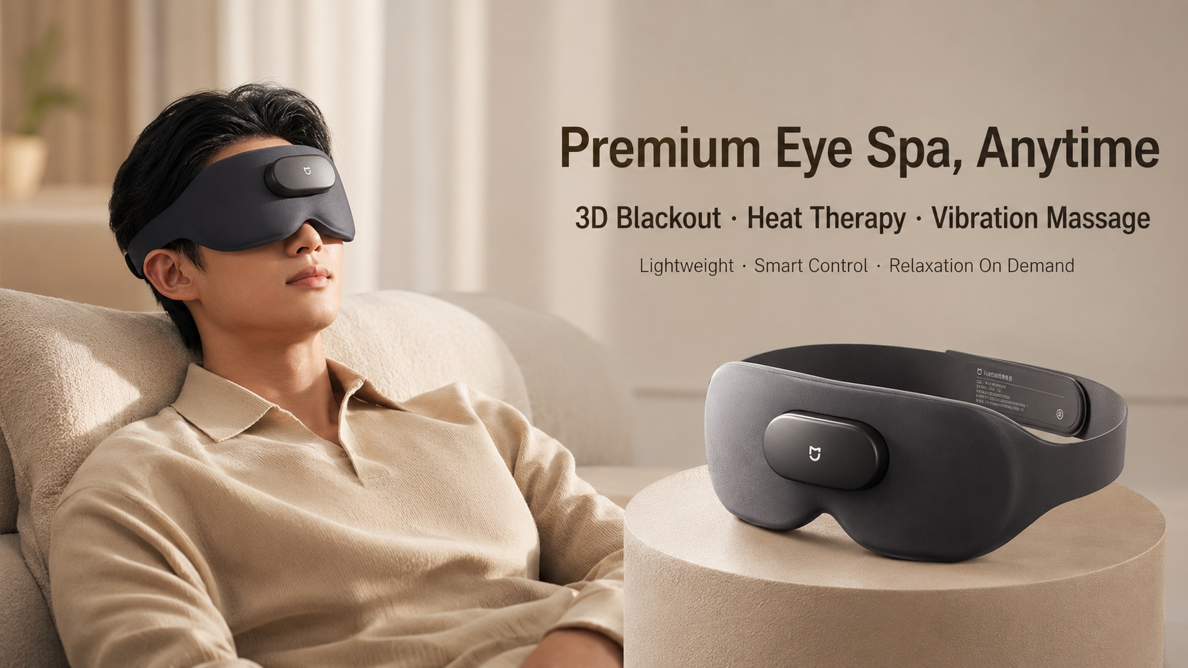 Smart Massage Eye Mask — premium eye spa