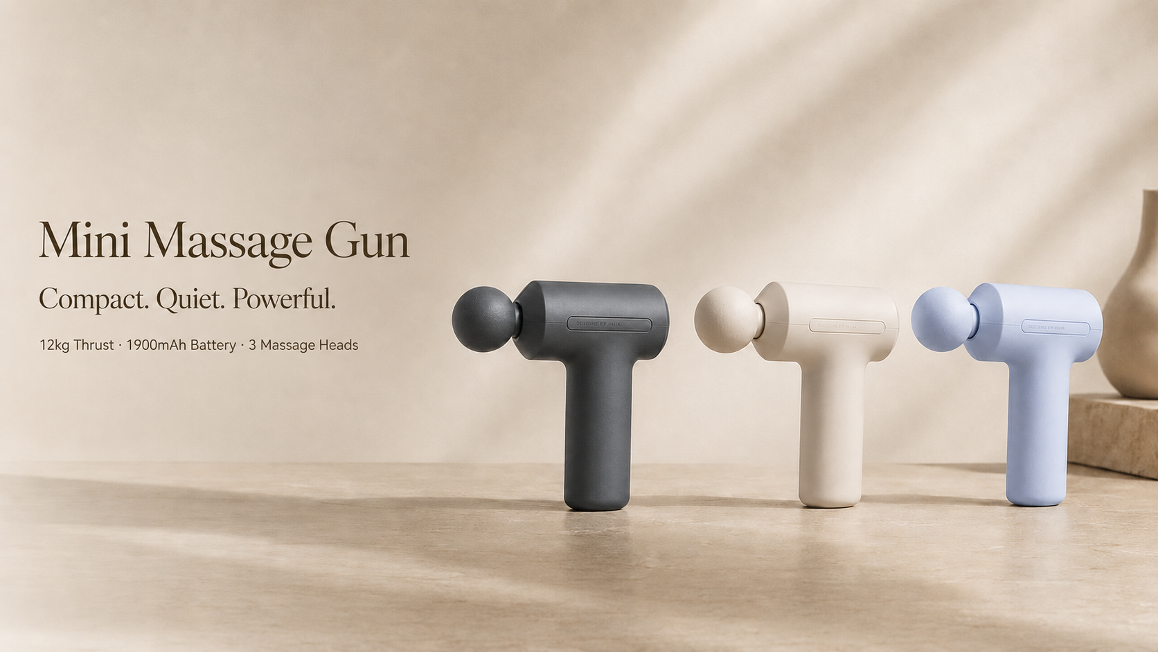 Mini Massage Gun — compact muscle recovery